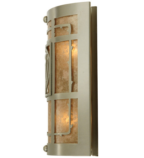 8.75" Wide Bungalow Rose Wall Sconce