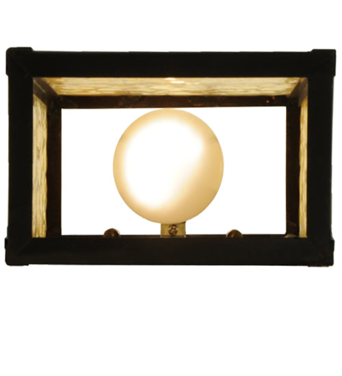 6.5"W Hyde Park Double Bar Mission Wall Sconce