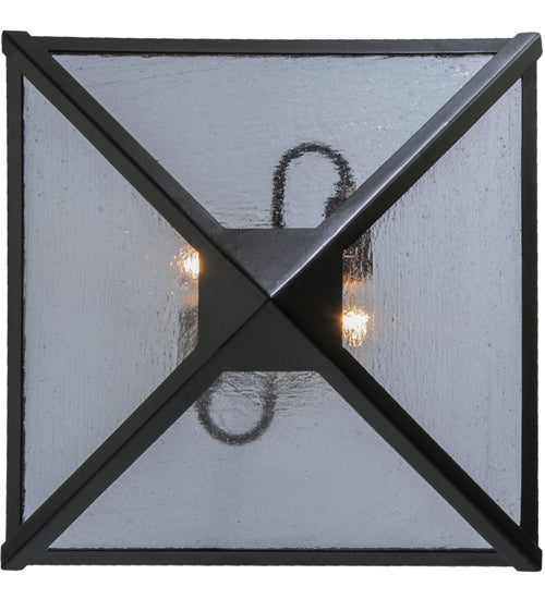 16" Square Zale Inverted Pendant