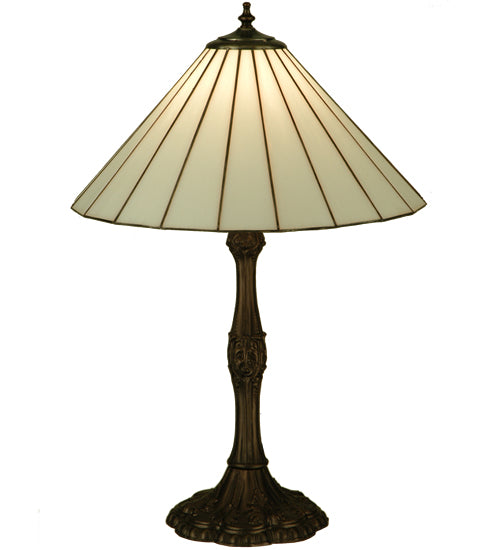 26.5"H Duncan White Table Lamp