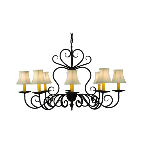 36"W Corrina 8 Lt Chandelier