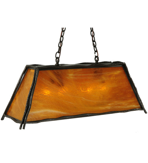 36.75" Long Sticks Oblong Pendant