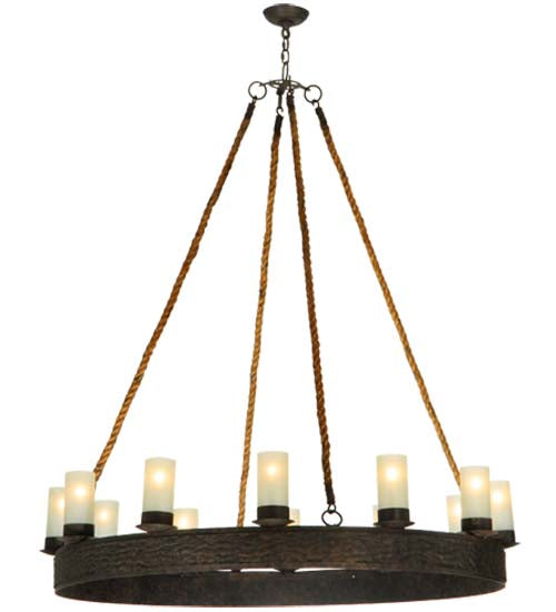 50" Wide Costello Ring 12 Light Chandelier