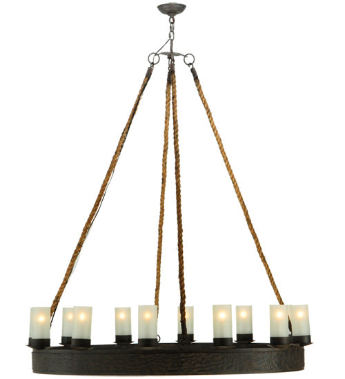 50" Wide Costello Ring 12 Light Chandelier