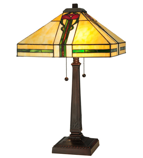 23"H Parker Poppy Table Lamp