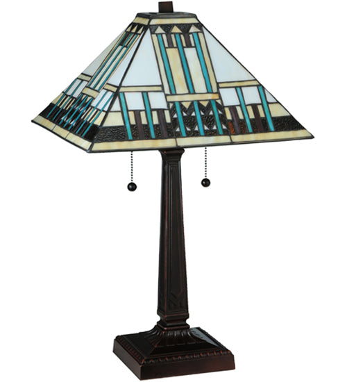 23"H Prairie Peaks Table Lamp