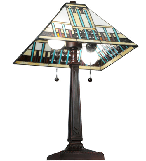 23"H Prairie Peaks Table Lamp