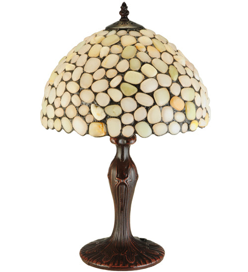 19"H Agata Opal Table Lamp