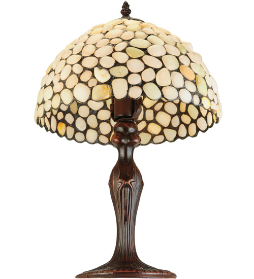 19"H Agata Opal Table Lamp