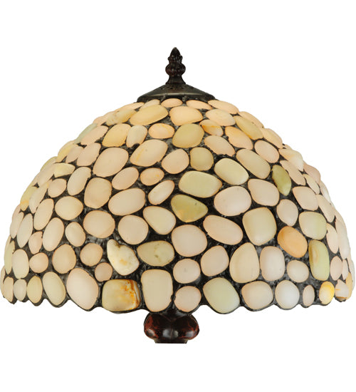 19"H Agata Opal Table Lamp