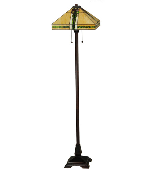 62"H Parker Poppy Floor Lamp