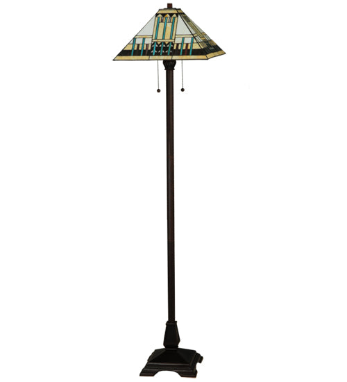 62"H Prairie Peaks Floor Lamp