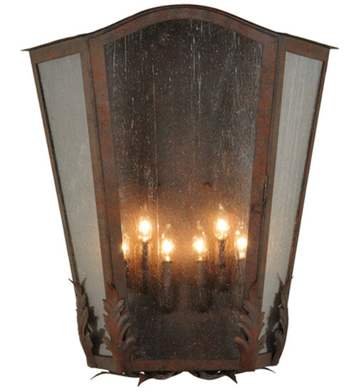 26" Wide Austin 6 Light Wall Sconce