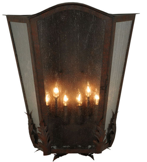 26" Wide Austin 6 Light Wall Sconce