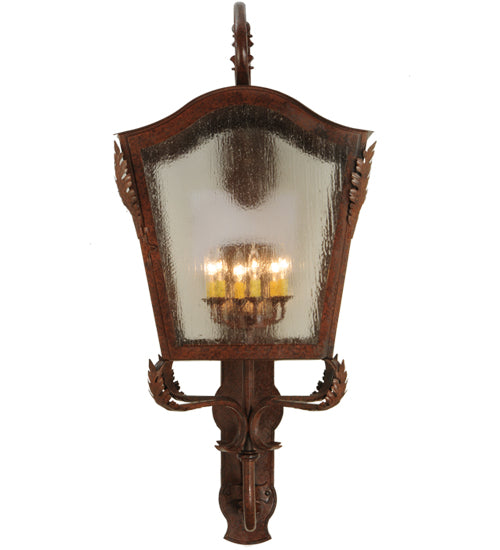 23"W Christian Lantern Wall Sconce