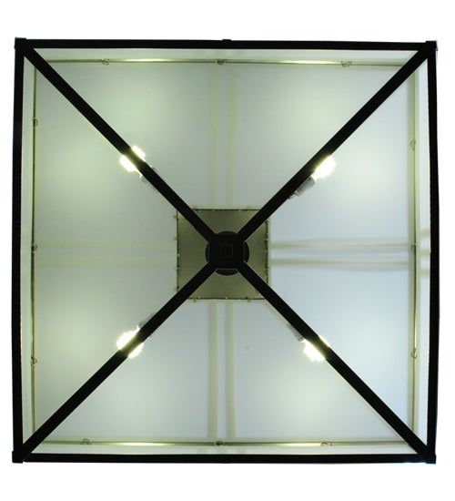 36.25"Sq Whitewing Flushmount