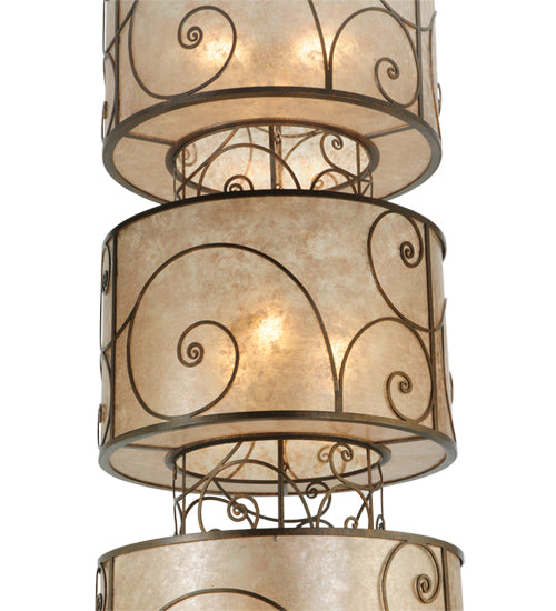 24" Wide Granada 3 Tier Pendant