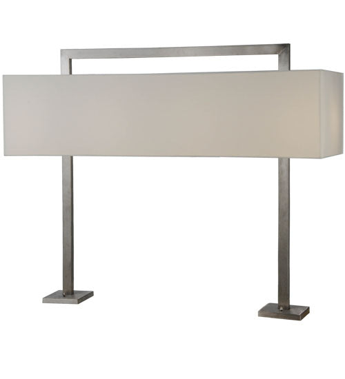 39"H State College Oblong Table Lamp