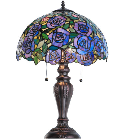 24"H Rosebush Table Lamp