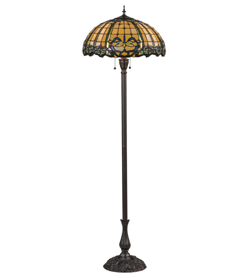 63"H Dragonfly Trellis Floor Lamp