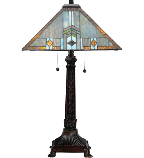 26"H Prairie Wheat Sunshower Table Lamp