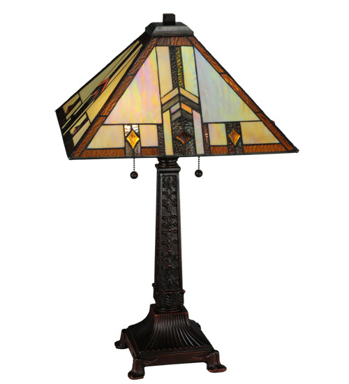 26"H Prairie Wheat Harvest Table Lamp