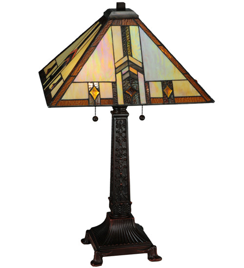 26"H Prairie Wheat Harvest Table Lamp