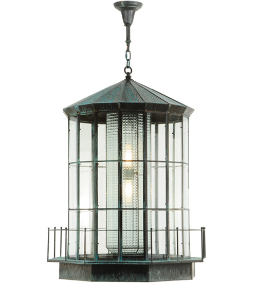 28.5"W Lighthouse Lantern Pendant