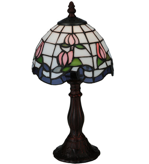 14" High Roseborder Mini Lamp