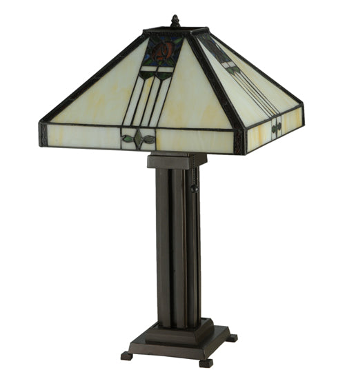 23.5"H Pasadena Rose Table Lamp