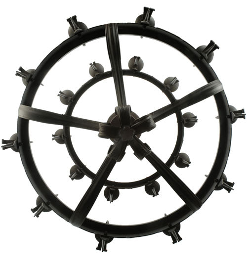 47.5" Wide Costello 20 Light Two Tier Chandelier