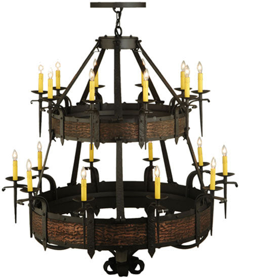 47.5" Wide Costello 20 Light Two Tier Chandelier