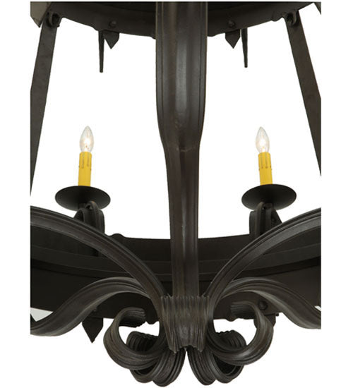 47.5" Wide Costello 20 Light Two Tier Chandelier