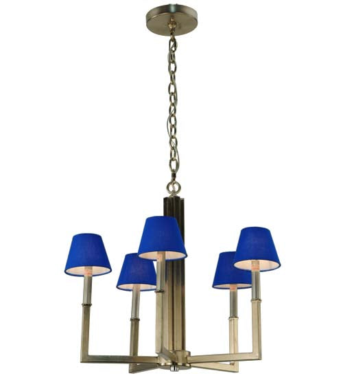 24" Wide Rula 5 Light Chandelier