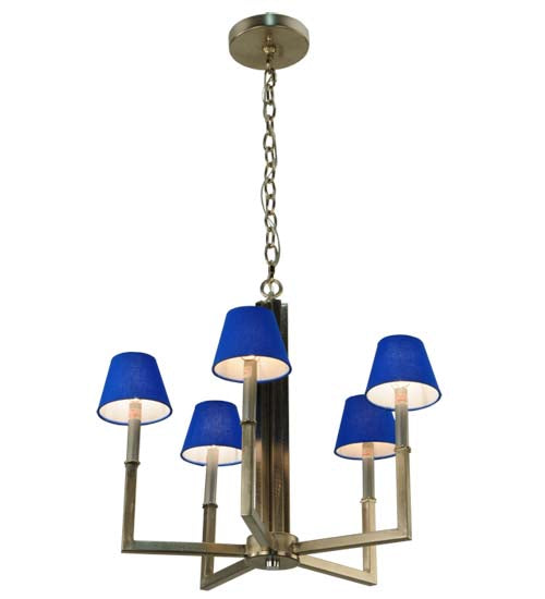 24" Wide Rula 5 Light Chandelier