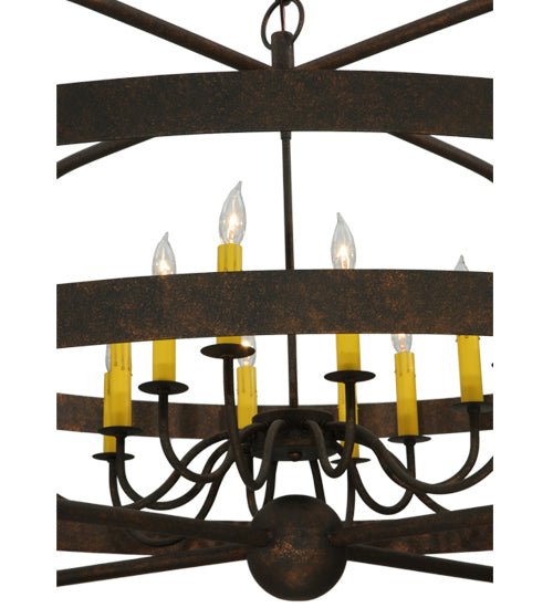 48"W Aldari 12 Lt Chandelier