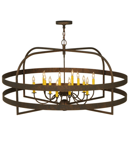 48"W Aldari 12 Lt Chandelier