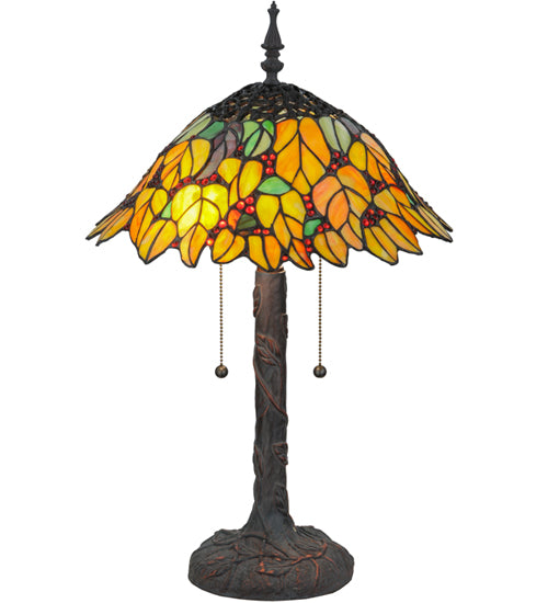 24.5"H Follaje Table Lamp