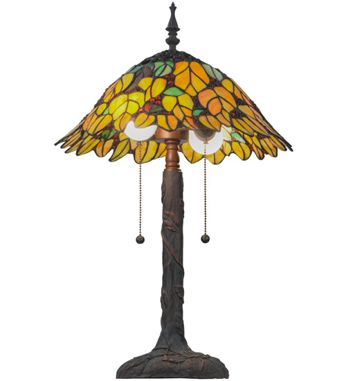 24.5"H Follaje Table Lamp