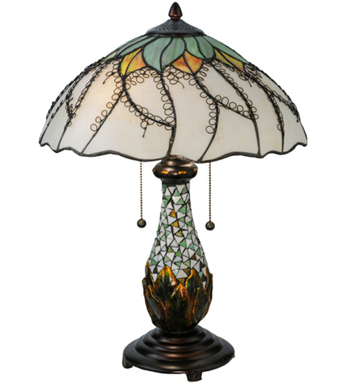 22.5"H Videira Florale Table Lamp