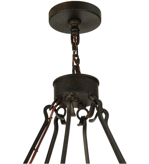 36"W Deina 24 Lt Chandelier