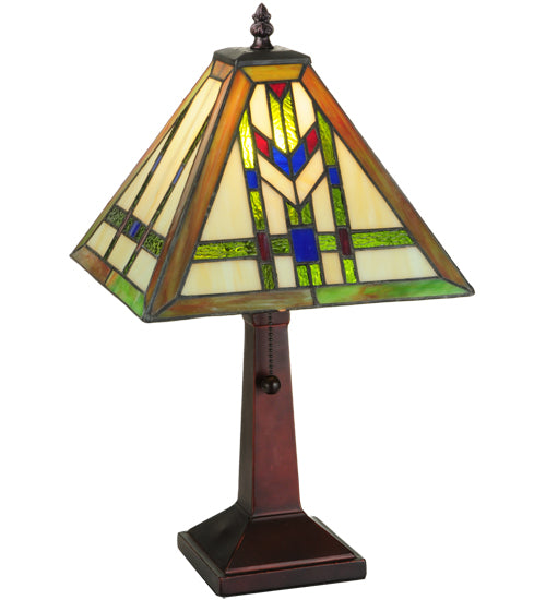 17.5" High Prairie Wheat Table Lamp