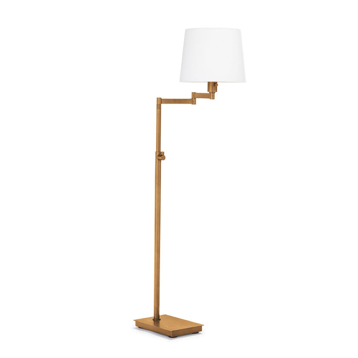 Southern Living Virtue Floor Lamp (Natural Brass)