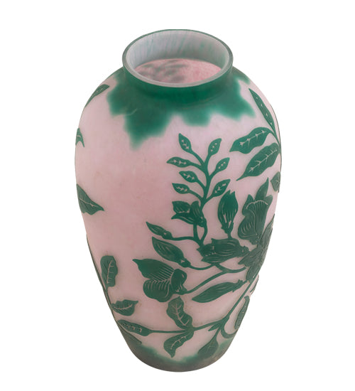 10" High Cameo Vase