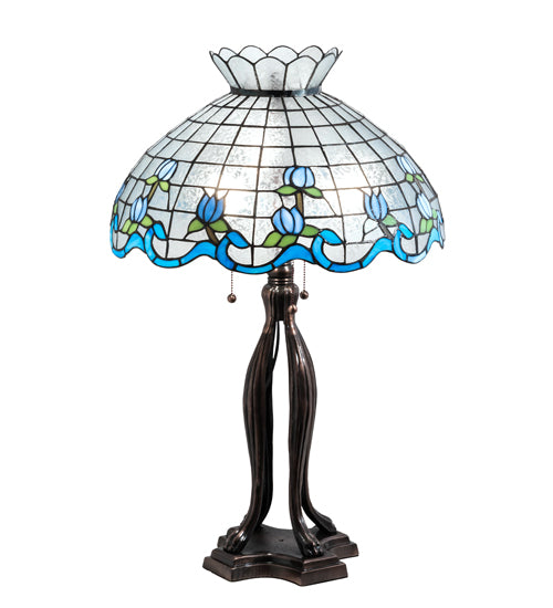 31" High Roseborder Table Lamp