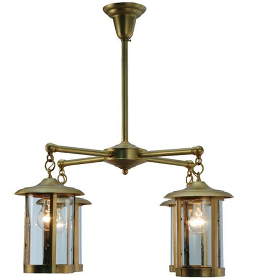 30"W Craftsman Signature Fulton Prime Chandelier