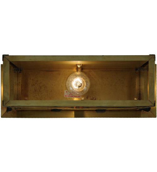 16" Wide Seneca Clear Wall Sconce