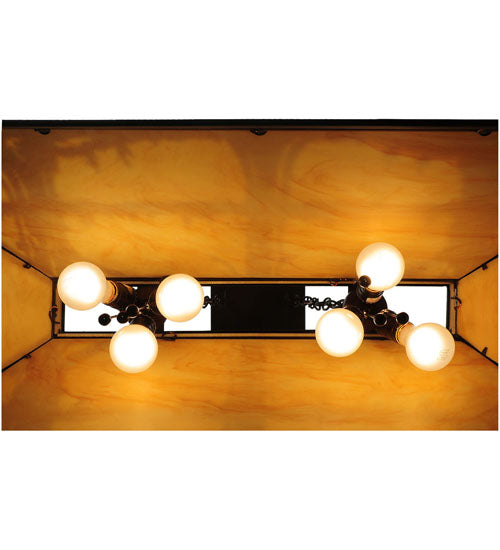 40"L Quiet Pond Oblong Pendant