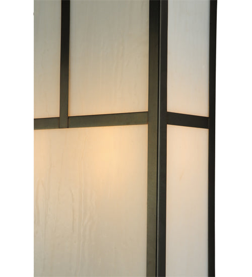 10"W Hyde Park T Mission Wall Sconce