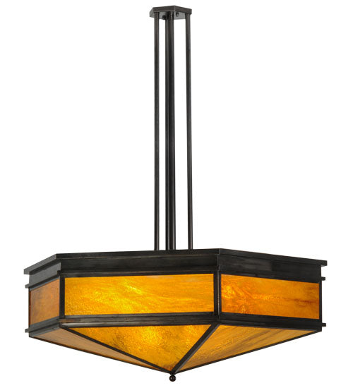 45" Wide Davis Street Inverted Pendant